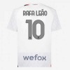 Original Fußballtrikot AC Mailand Rafael Leao 10 Auswärtstrikot 2023-24 Für Herren